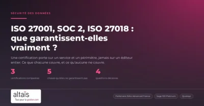 ISO 27001, SOC 2, ISO 27018 : ce que ces certifications garantissent (ou pas)
