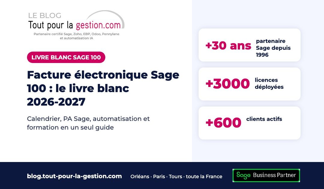 Facture électronique Sage 100 : le livre blanc 2026-2027 d’Altaïs