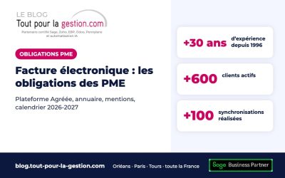 Facture électronique : les obligations des PME, la liste de contrôle