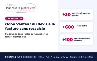 Odoo Ventes : du devis à la facture sans ressaisie