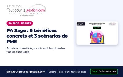 PA Sage : 6 bénéfices concrets et 3 scénarios d’usage en PME
