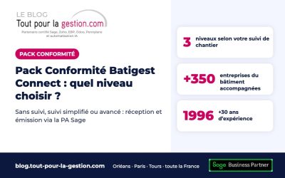 Pack Conformité Batigest Connect : quel niveau choisir ?