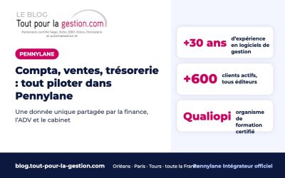 Compta, ventes, trésorerie : tout piloter dans Pennylane