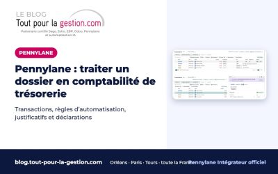 Pennylane : traiter un dossier en comptabilité de trésorerie