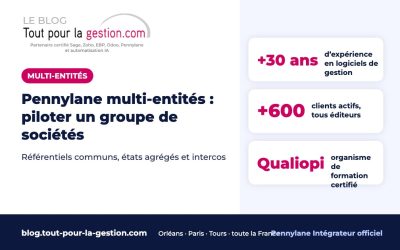 Pennylane multi-entités : piloter un groupe de sociétés