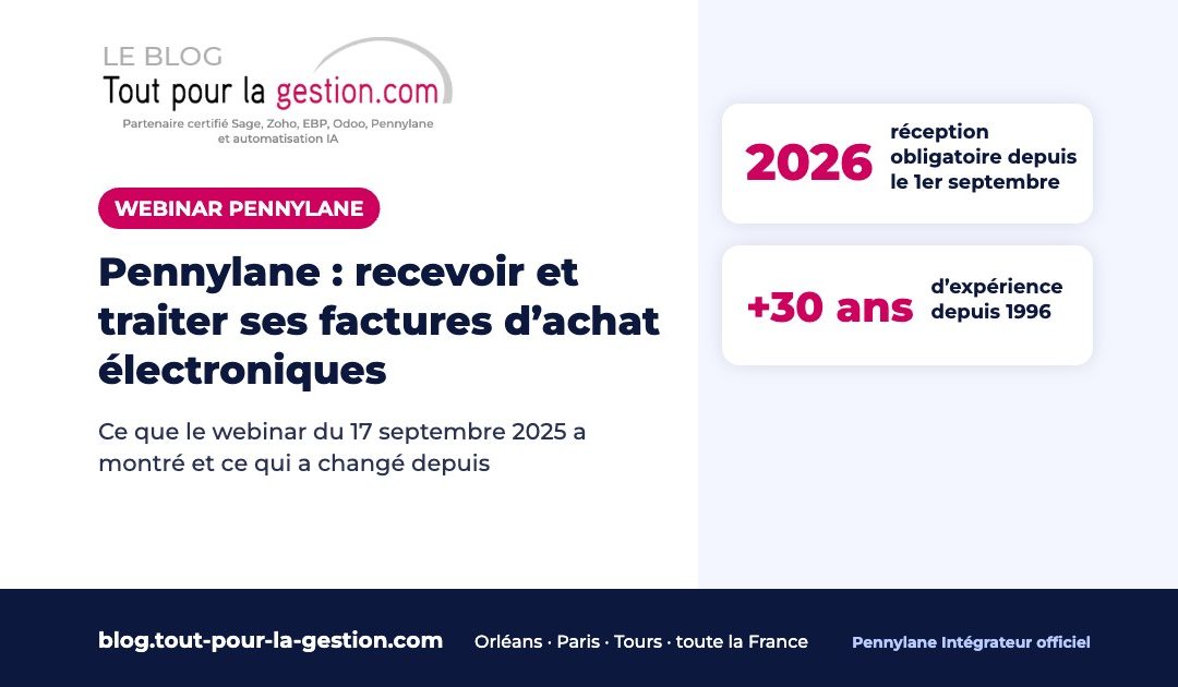 Pennylane : recevoir ses factures d’achat électroniques (webinar 2025)