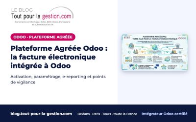 Plateforme Agréée Odoo : la facture électronique intégrée à Odoo