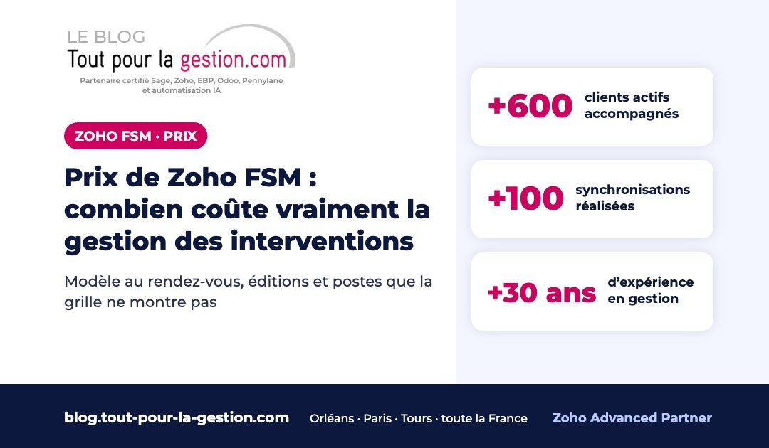 Prix de Zoho FSM : combien coûte vraiment la gestion de vos interventions