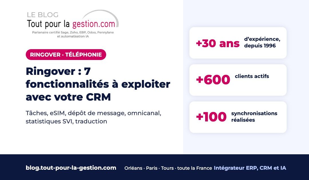 Ringover : 7 fonctionnalités à exploiter avec votre CRM