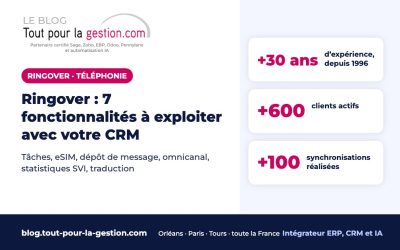 Ringover : 7 fonctionnalités à exploiter avec votre CRM