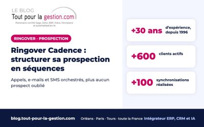 Ringover Cadence : structurer sa prospection en séquences multicanales