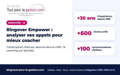 Ringover Empower : analyser ses appels pour mieux coacher ses équipes