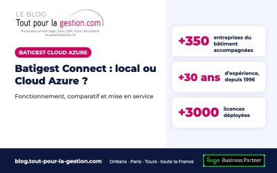 Sage Batigest Connect en Cloud Azure : local ou Cloud ?