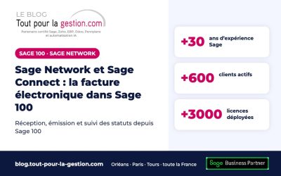 Sage Network et Sage Connect : la facture électronique dans Sage 100
