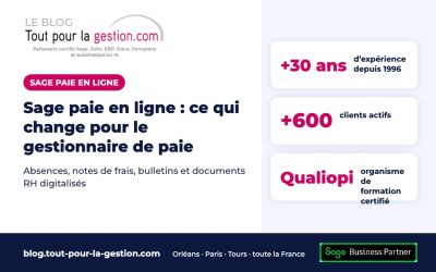 Sage paie en ligne : ce qui change pour le gestionnaire de paie