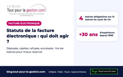 Statuts de la facture électronique : ce qu’ils veulent dire, qui agit