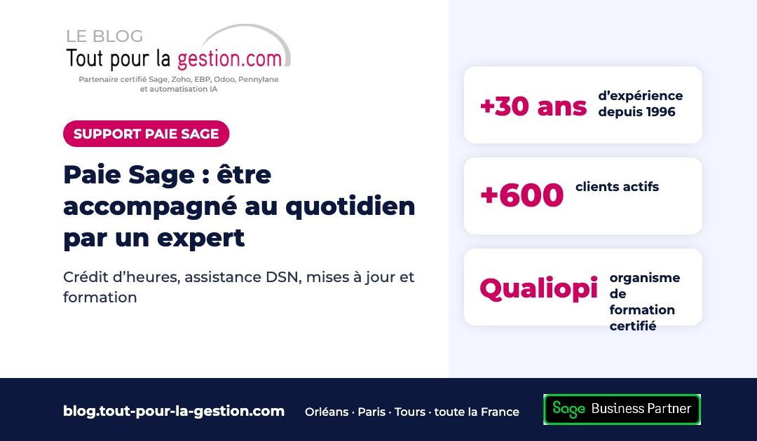 Paie Sage : être accompagné au quotidien par un expert