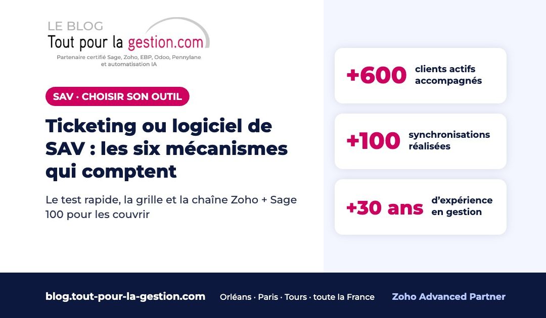 Ticketing ou logiciel de SAV : les six mécanismes qui font la différence
