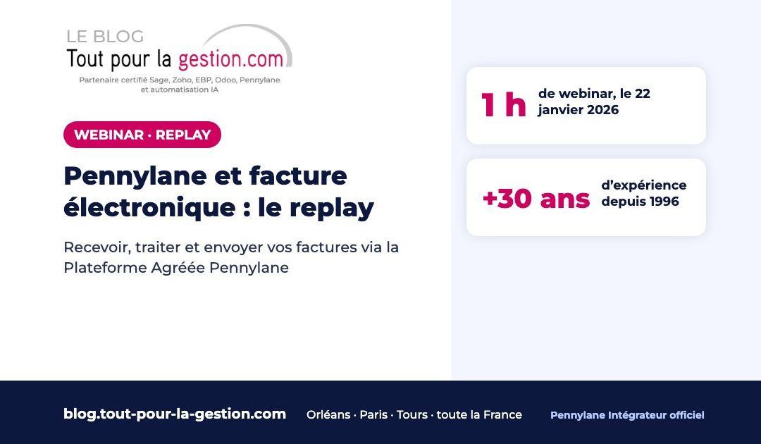 Webinar Pennylane et facture électronique : recevoir et envoyer (replay)