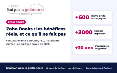 Zoho Books : les bénéfices réels pour une entreprise, et ce qu’il ne fait pas