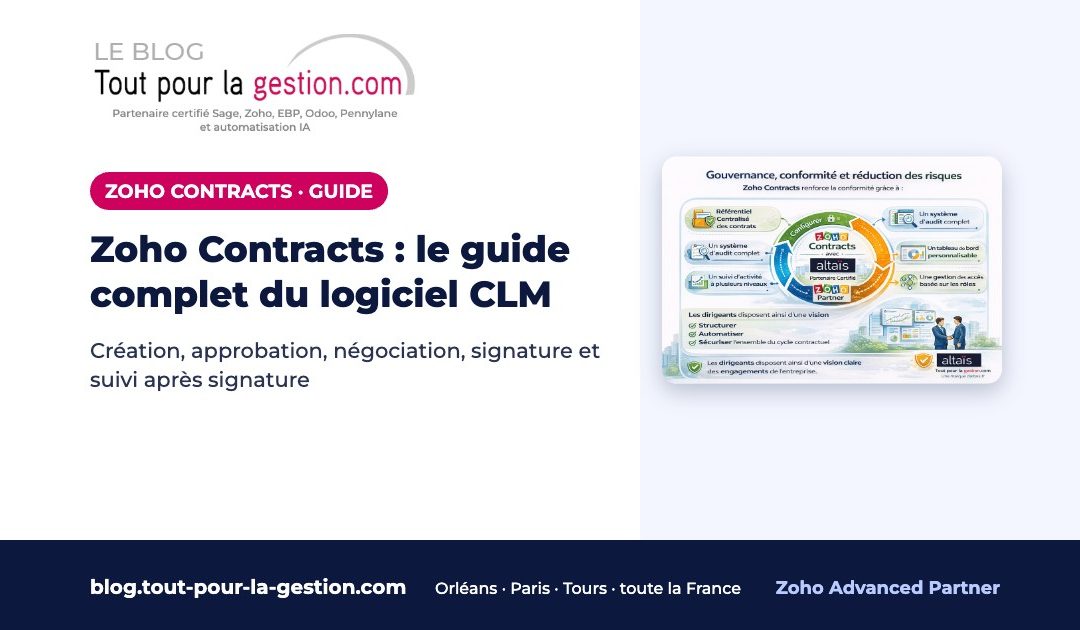 Zoho Contracts : le guide complet du logiciel CLM