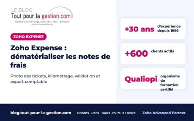 Zoho Expense : dématérialiser les notes de frais de A à Z
