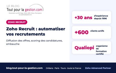 Zoho Recruit : automatiser vos recrutements, de l’offre à l’embauche