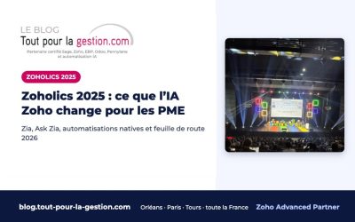 Zoholics 2025 : ce que l’IA Zoho change pour les PME en 2026